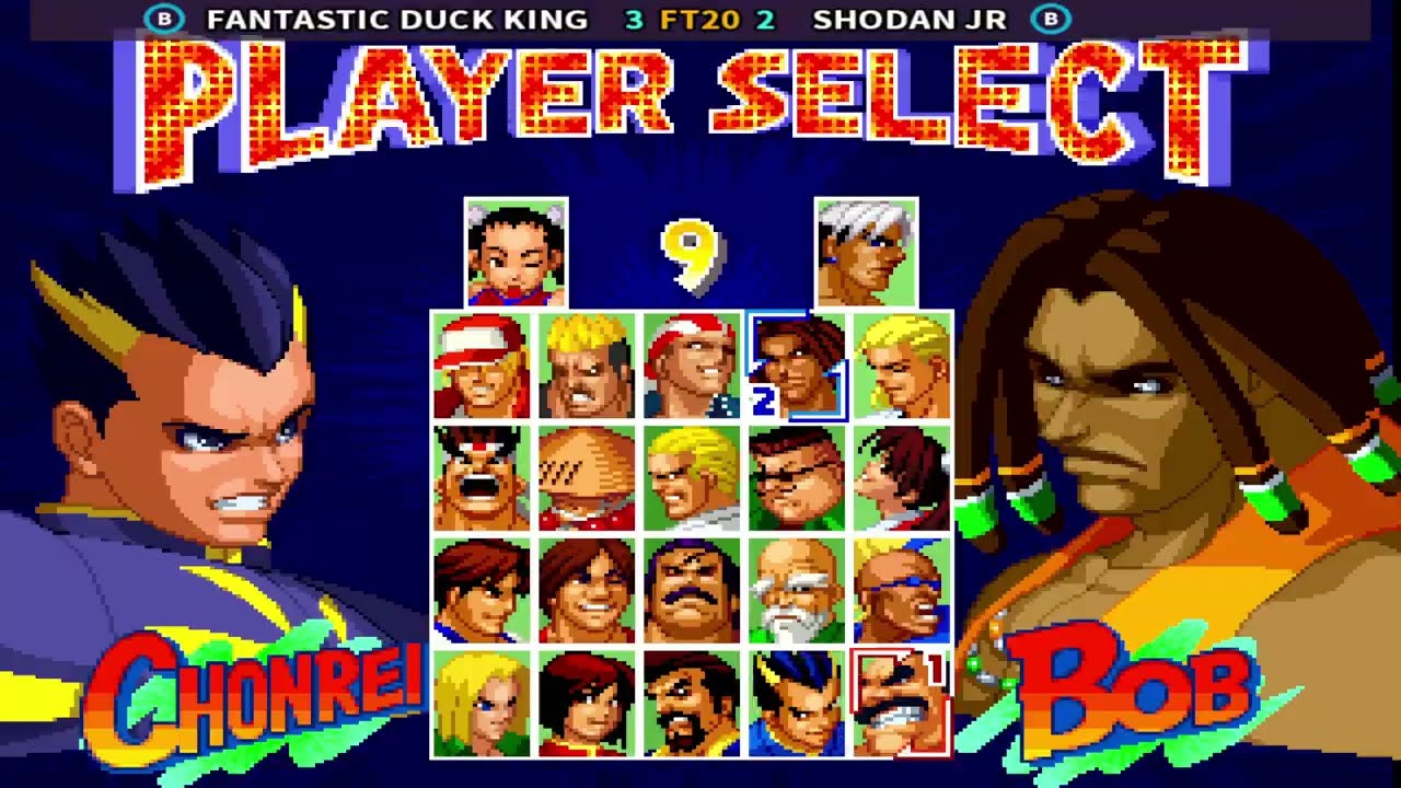 Real Bout Fatal Fury 2 - The Newcomers (FANTASTIC DUCK KING vs SHODAN JR) || Play Date 7 Sep 24