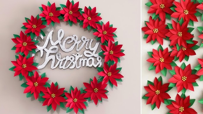 Christmas Decoration ⭐ 3D Snowflake Star Glitter Foam ⭐ DIY