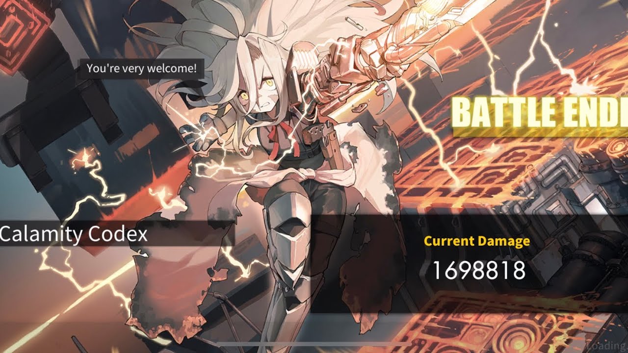 [Alchemy Stars] Calamity Codex 1698818 dmg Thunder Team