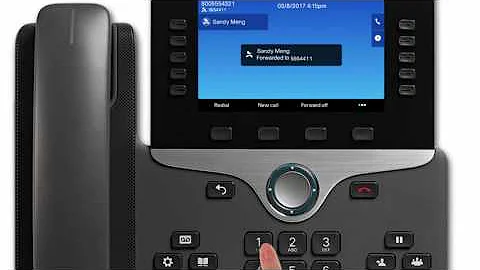 Cisco 8811, 8851, 8865: Call Forwarding