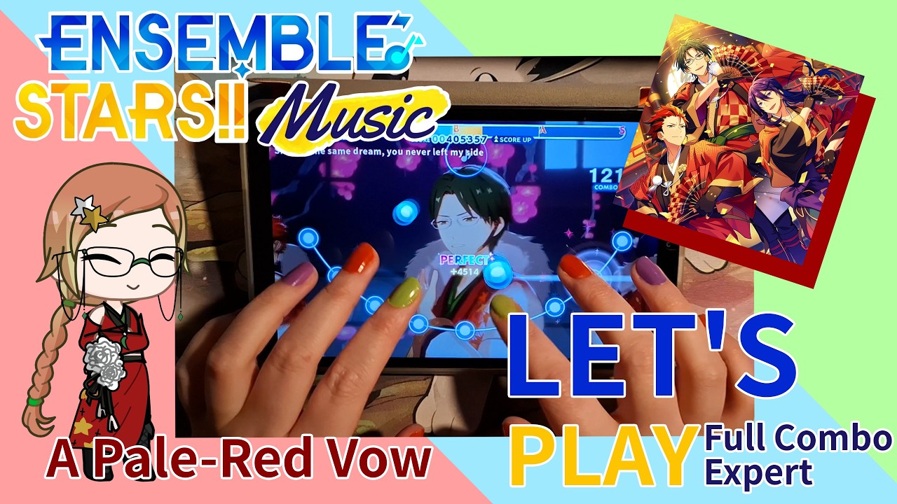 [Ensemble Stars!!] : LET'S PLAY Full combo Expert : A Pale-Red Vow