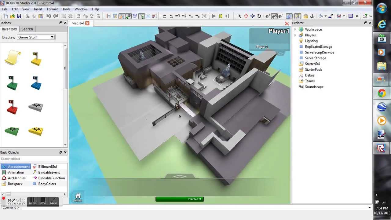 ROBLOX building the map Der Riese (part one) - YouTube