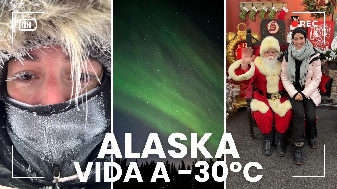 Viaje a Alaska (Ep II): Hot springs, auroras boreales, motos de nieve y la casa de Santa Claus