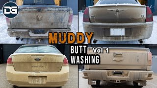 Cleaning Dirty BUTTS! | Muddy Pressure Washing DIRTY Rear-Ends!