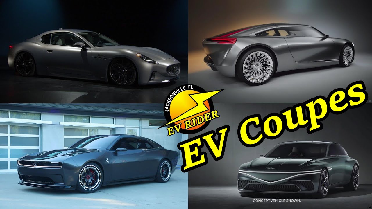 4 EV Coupe Concepts; 2 Confirmed For Production