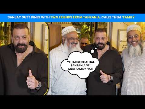 Sanju Baba’s Rare Bandra Appearance! Spotted With His ‘Brothers’ | Introduces Them As ‘Family’