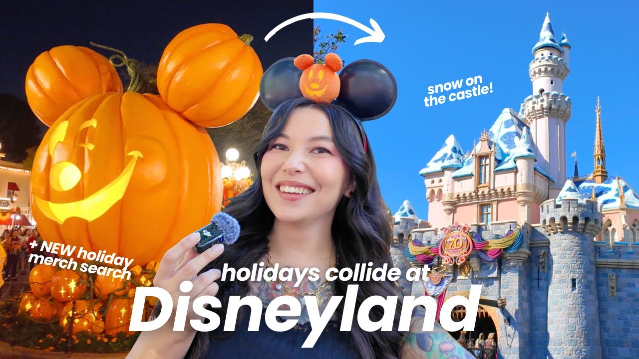Праздники Диснейленда встречаются 🎃❄️ (НОВЫЙ праздничный товар, наслаждаемся последними событиями...