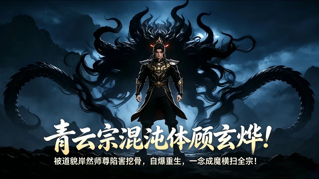 玄夜魔途】混沌体天骄被挖至尊骨抽元婴！重生回背叛当日，黑化成魔屠尽