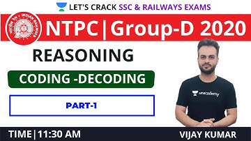 Coding-Decoding | Part-1 | Reasoning Tricks | Target NTPC & Group-D 2020