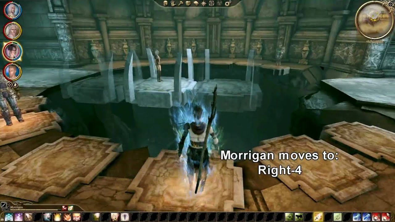 Dragon Age: Origins - Gauntlet Bridge Puzzle walkthrough (The Urn of Sacred  Ashes questline) 