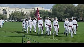 Corps Day parade review at The Citadel on March 23, 2024