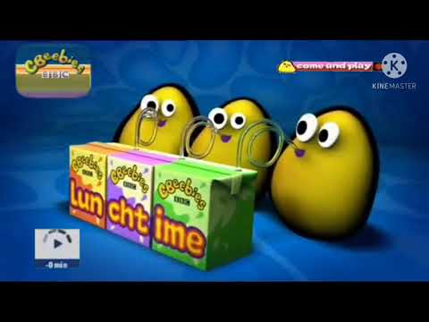 Cbeebies Ident Lunchtime 2007 January 21 2013 UK Short Continuity 