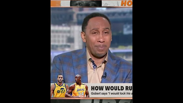 Shaq would destroy Rudy Gobert - stephenasmith