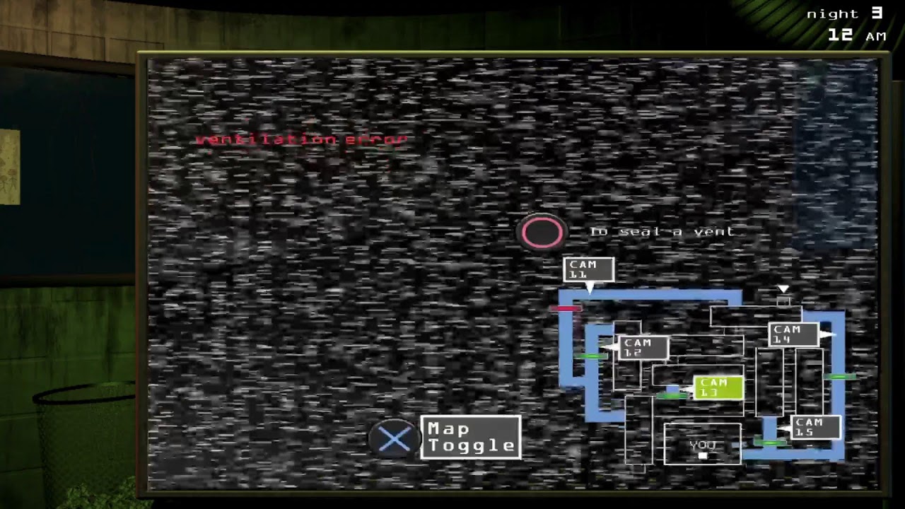 Fnaf 3️⃣ ps5 4k 120fps