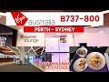 Virgin Australia Business Class Perth to Sydney ✈️