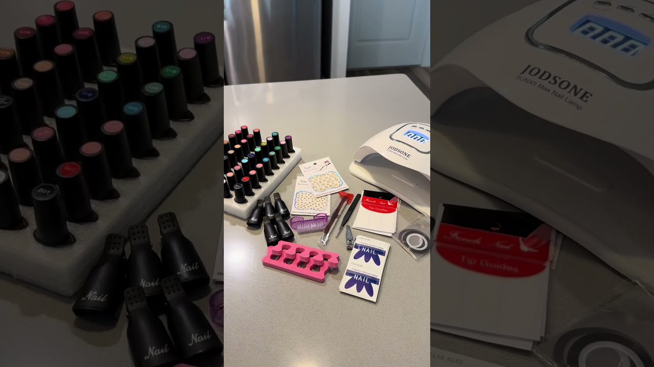 Perfect At-Home Gel Manicure Kit Revealed! 