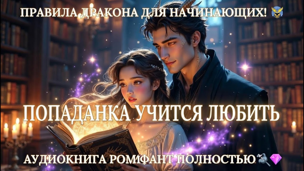ПРАВИЛА  ДРАКОНА ДЛЯ НАЧИНАЮЩИХ! 🐉😱 ПОПАДАНКА УЧИТСЯ ЛЮБИТЬ | АУДИОКНИГА РОМФАНТ ⚔️💎