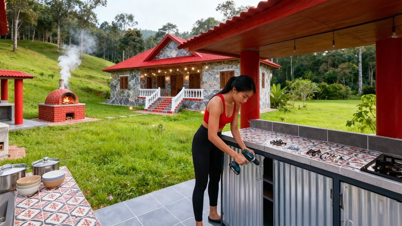 TIMELAPSE – Amazing DIY: Wonmen Builds AMAZING House ALONE in ONLY 500 Days | Start to Finish