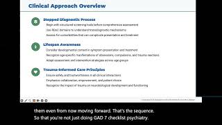 OCD, ASD, and PTSD Across the Lifespan | Psychiatric Assessment & Differential Diagnosis