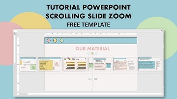 How to make scrolling zoom presentation - Free Powerpoint Template