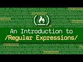 Learn Regular Expressions (Regex) - Crash Course for Beginners