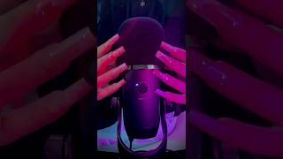 ASMR Blue Yeti mic scratching with long nails 💅🏻 no talking