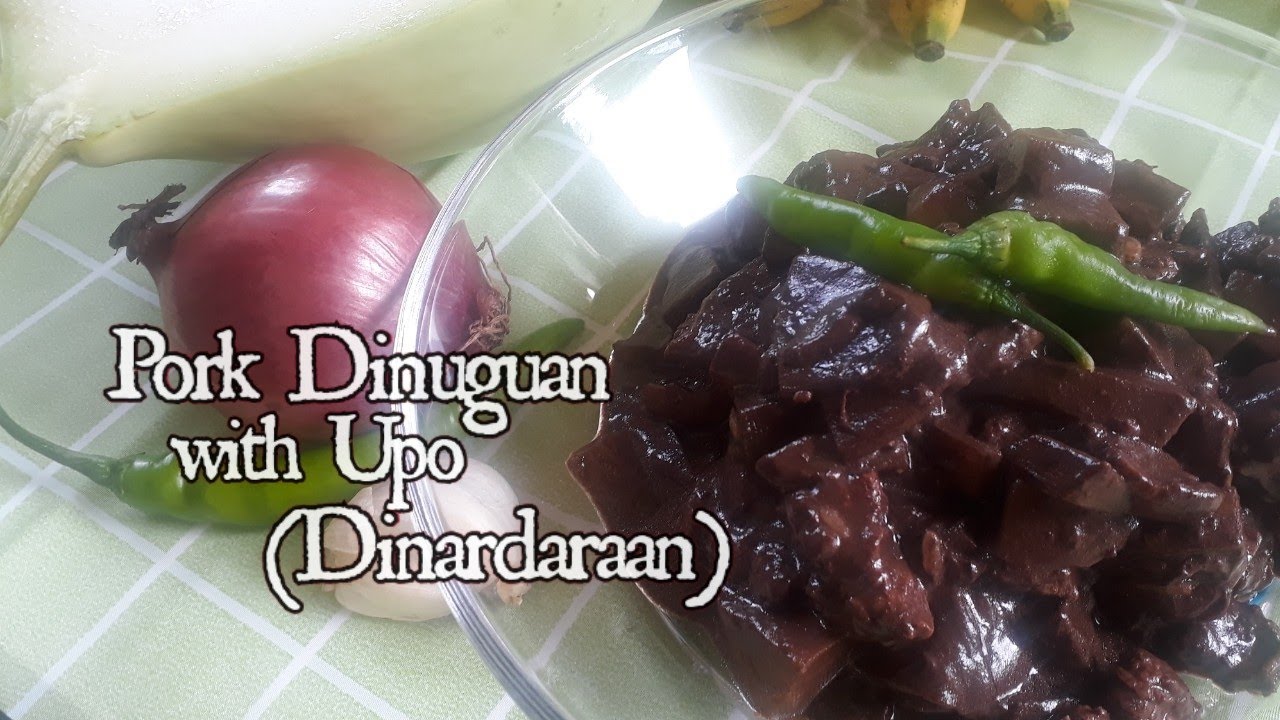 Pork DINUGUAN with Upo (Dinardaraan) YouTube