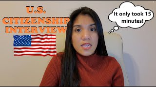 US CITIZENSHIP INTERVIEW (N400-NATURALIZATION)| Irish Jane♥