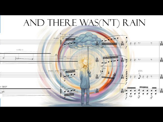 Toru Takemitsu (武満徹) - Black Rain for String Orchestra 黒い雨