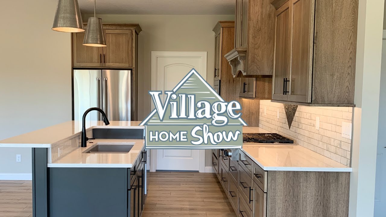 Dura Supreme Hickory Kitchen Tour | Village Home Show - YouTube