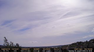 Timelapse Cam 1 - 19. august 2018