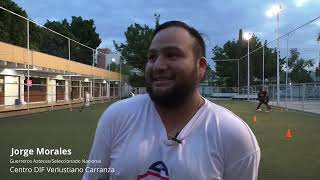 Futbol de amputados en Centro DIF Venustiano Carranza