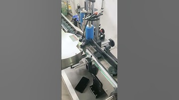Automatic High Speed Round Bottle Labeling Machine #labelingmachine #labeling #machine