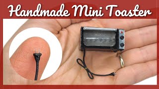 handmade CEREAL BOX Miniature toaster