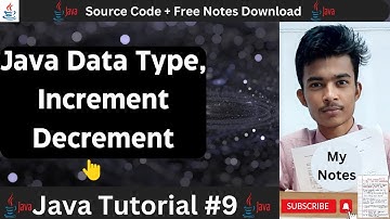Java Tutorial: Data Type of Expressions & Increment/Decrement Operators