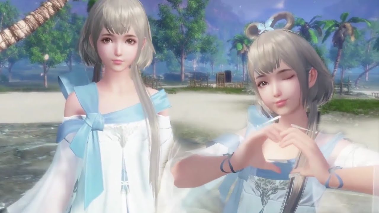 Moonlight Blade - Loli emotes and New Outfit