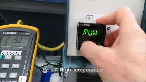 Issue with Omega temp meter