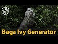 Bagaivy generator v2  master ivy creation in blender