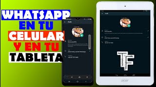 Cómo Usar Whatsapp en Tablet y Celular con el Mismo Número✅ screenshot 3