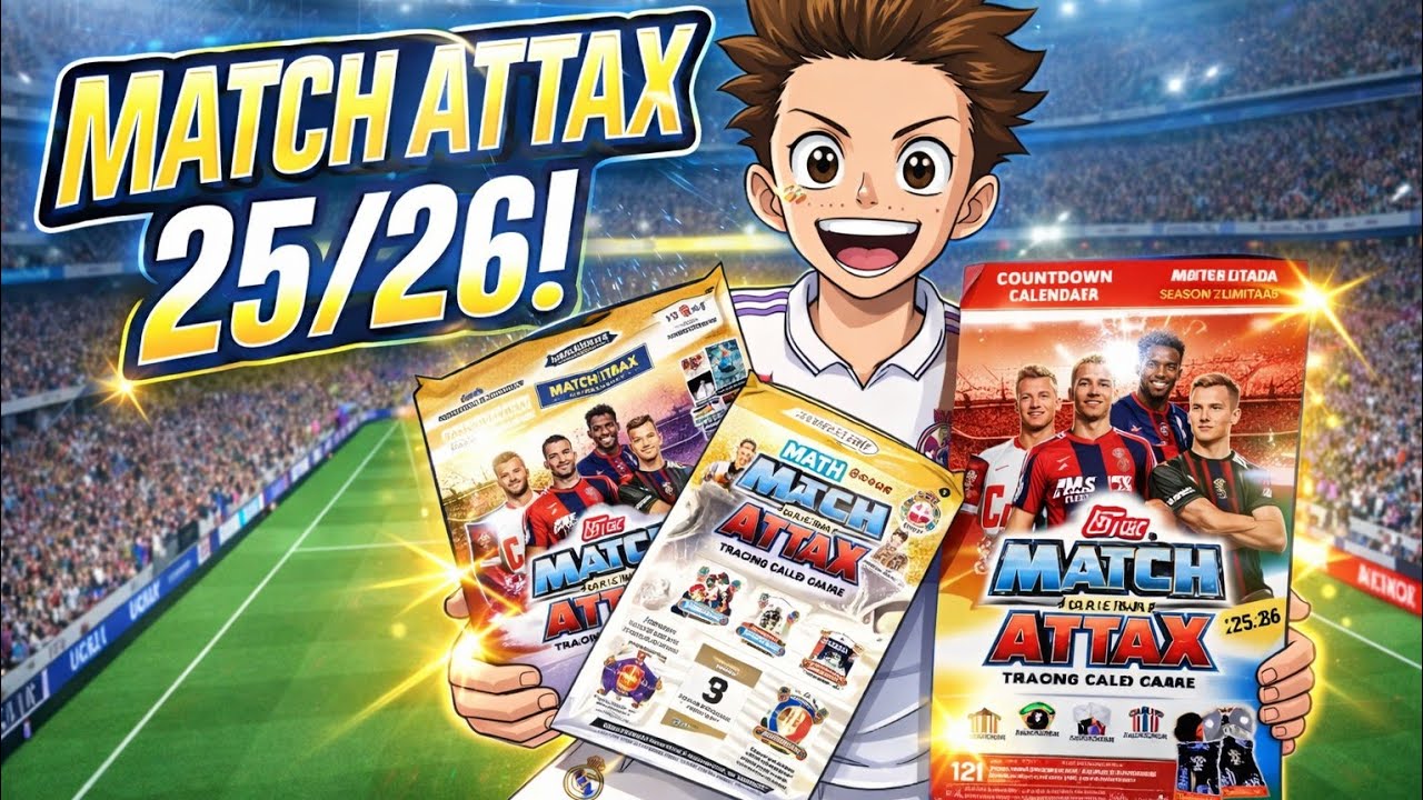 TOPPS MATCH ATTAX + FUTEBOL 25/26⚽
