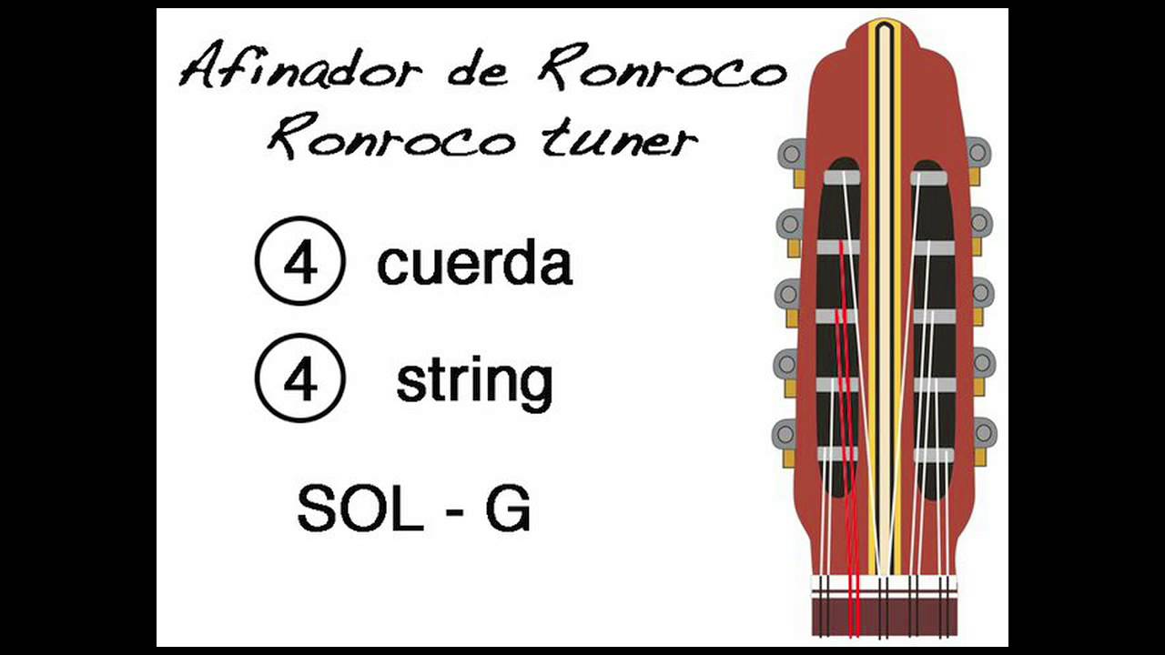 Afinador de Ronroco - Ronroco Tuner - YouTube