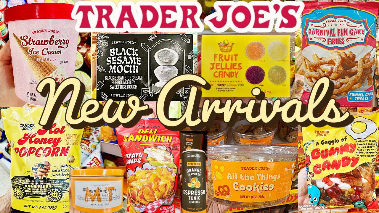 ☀️ TRADER JOE'S NEW SUMMER SNACKS YOU HAVE TO TRY + SNEAK PEEK❣️