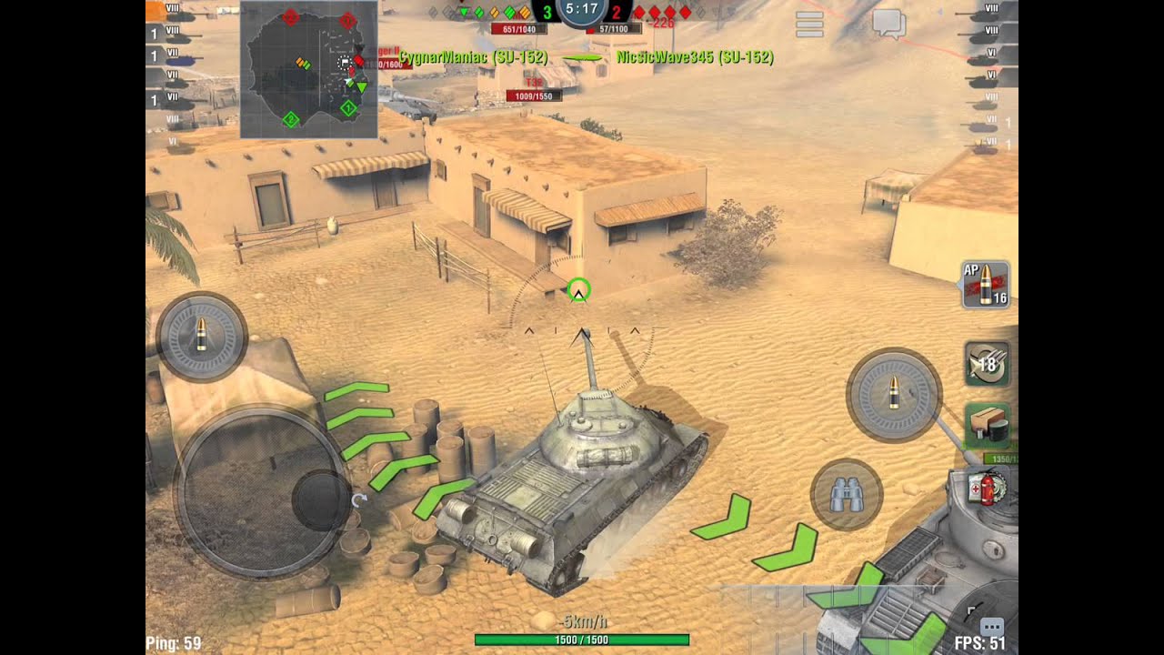wotblitz IS-3 2 Kills Rank 3 - World of Tanks Blitz