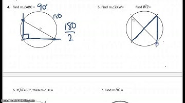 10.4 Use Inscribed Angles and Polygons