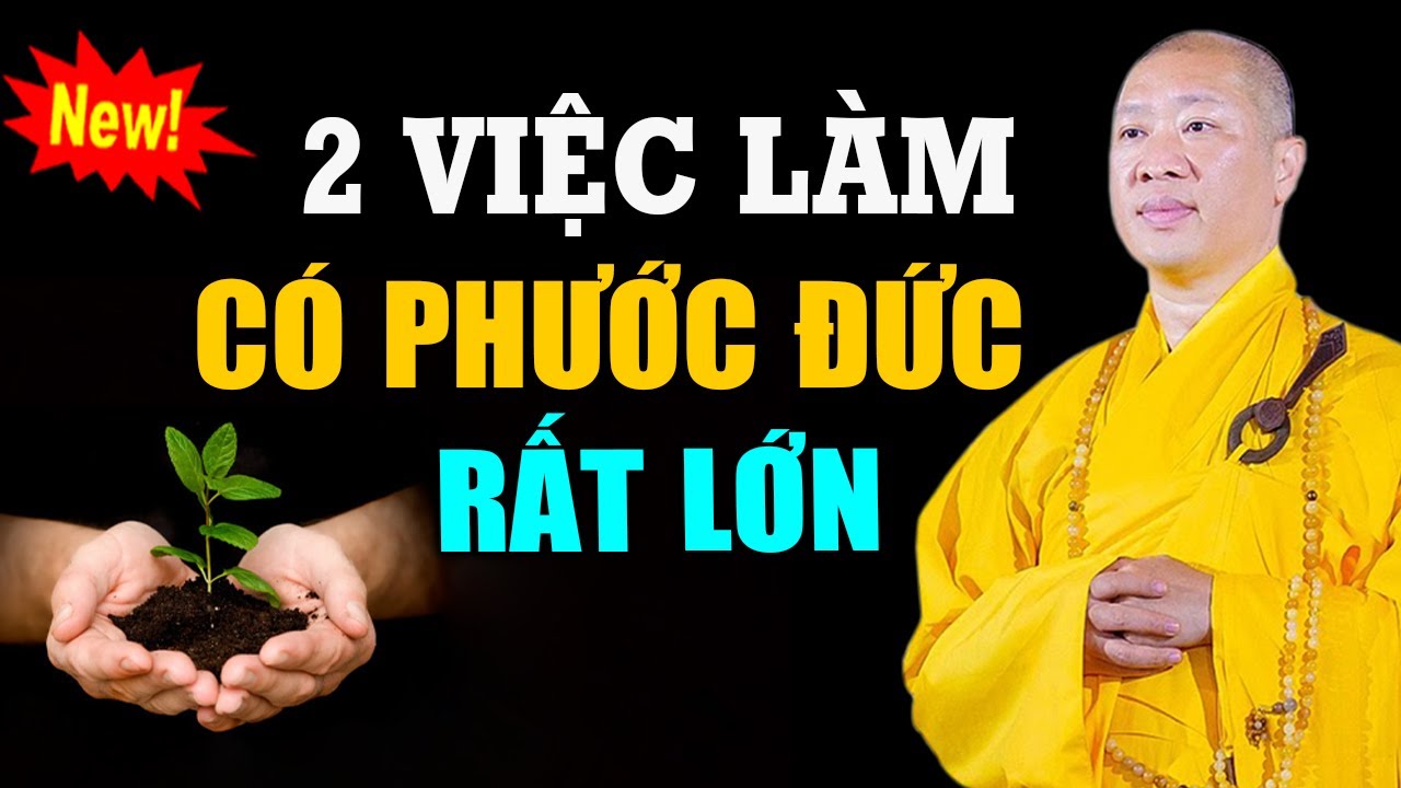 2 Việc Tạo PHƯỚC ĐỨC rất lớn ai cũng nên nghe - Thầy Thích Thiện Thuận