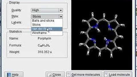 Kalziums new 3D molecular viewer