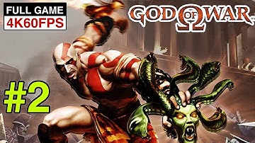 God of War 1 AetherSX2 Emulator 4K60fps Gameplay | Part 2 | Full Game Walkthrough