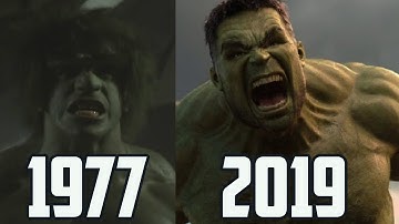 Hulk of Evolution 1977-2019 | Evolution of Hulk 1977-2019