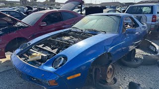 1979 Porsche 928 at Picknpull Oakland California