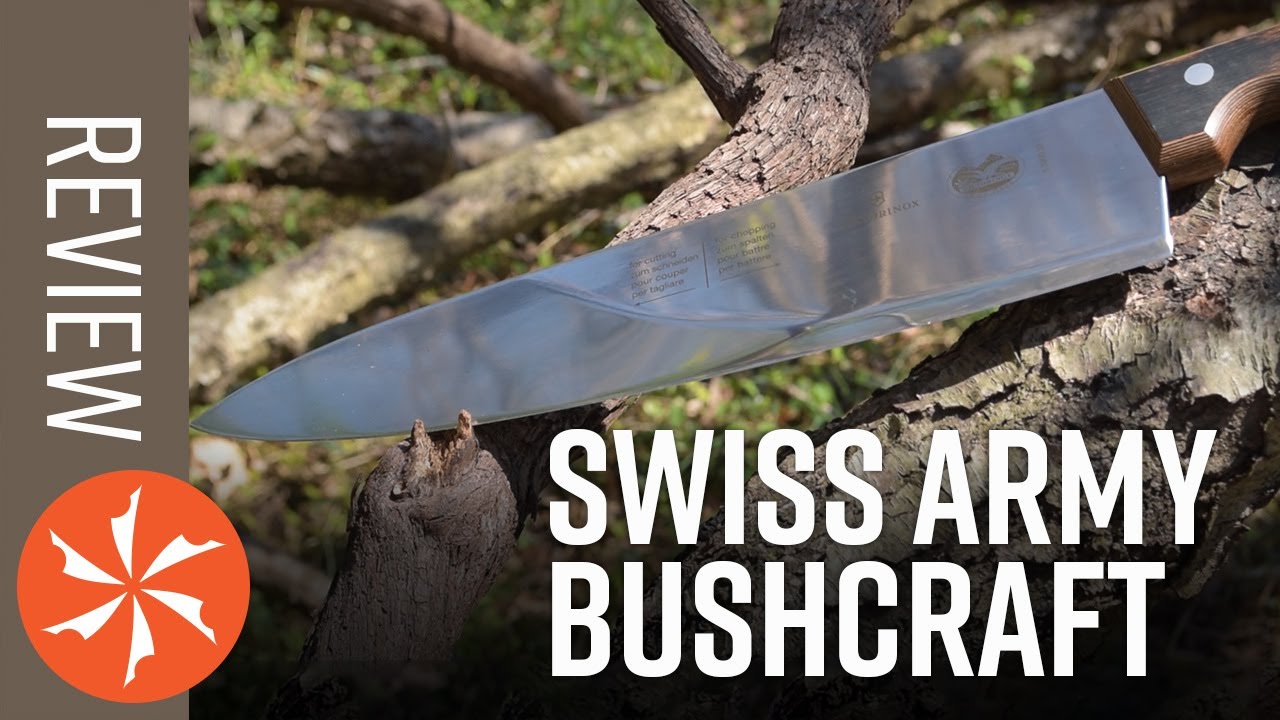 Swiss Army Bushcraft Knife KnifeCenter Reviews YouTube